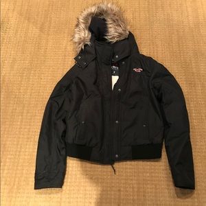Hollister bomber jacket